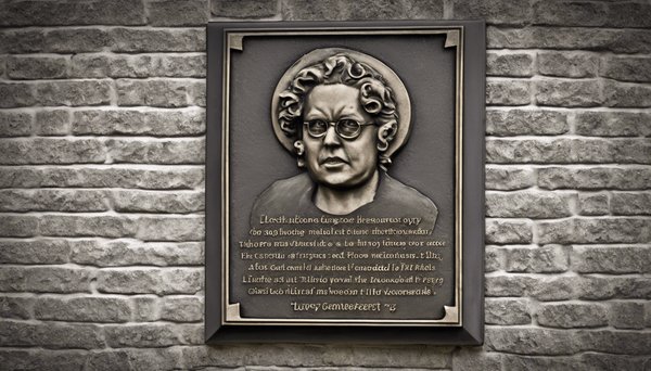 Plaque avec photo au cimetière : l'hommage moderne et unique